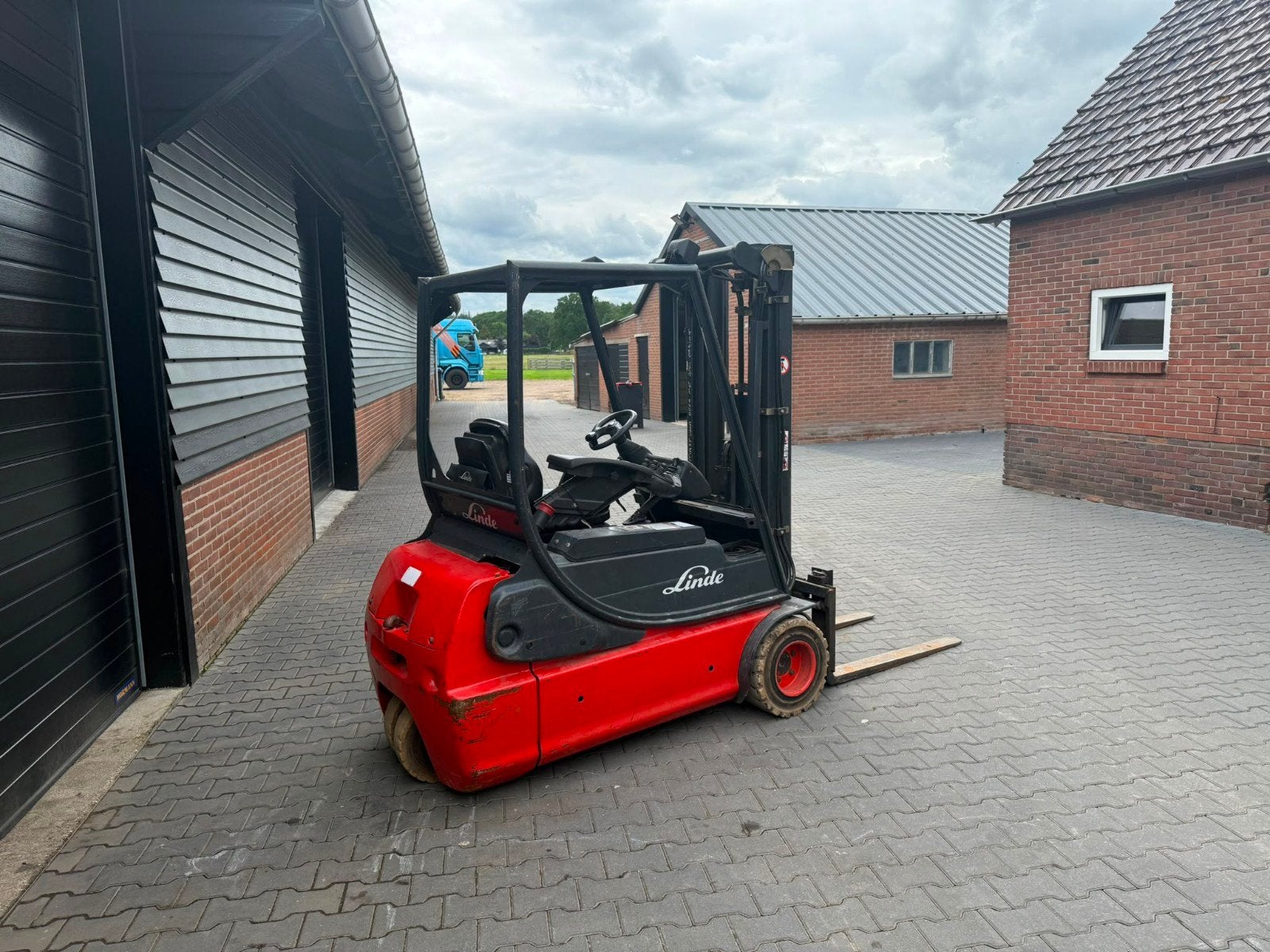 Linde e18 heftruck elektrische triplex sideshift, Ophalen, LINDE, STILL, Heftruck, Elektrisch