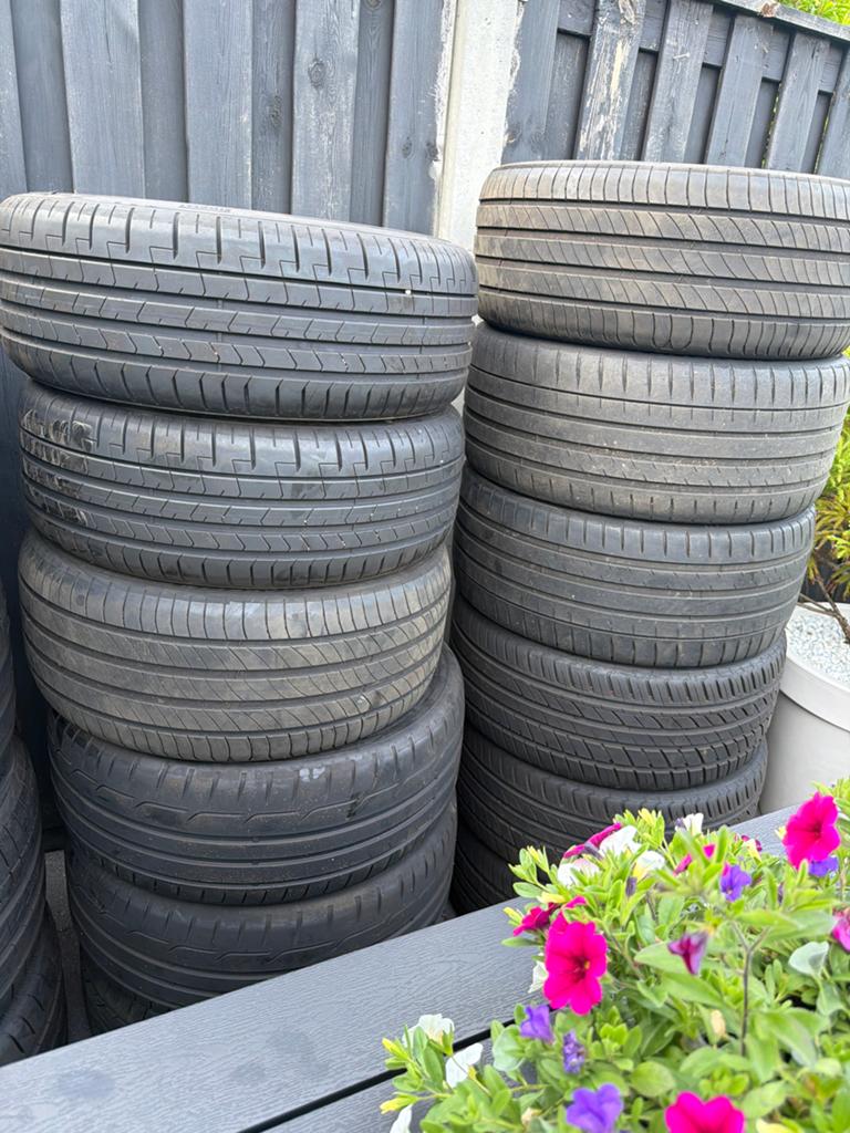 Michelin & Pirelli banden - 17, 18 & 19 inch per band € 25, Ophalen, Overige, Gebruikt, Overige