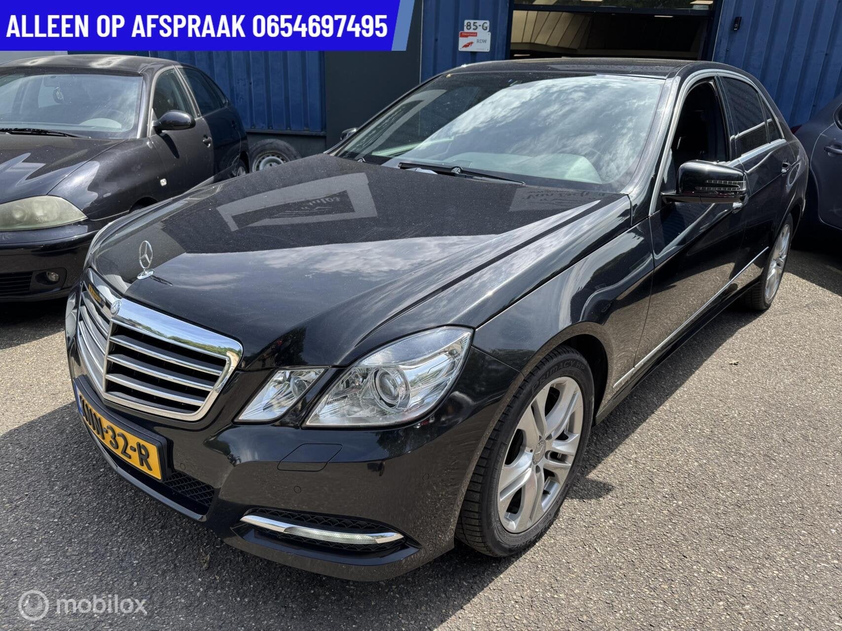 Mercedes E-klasse e 350 CGI Avantgarde 4-Matic 306PK 91.DKM, Automaat, Gebruikt, Zwart, Leder