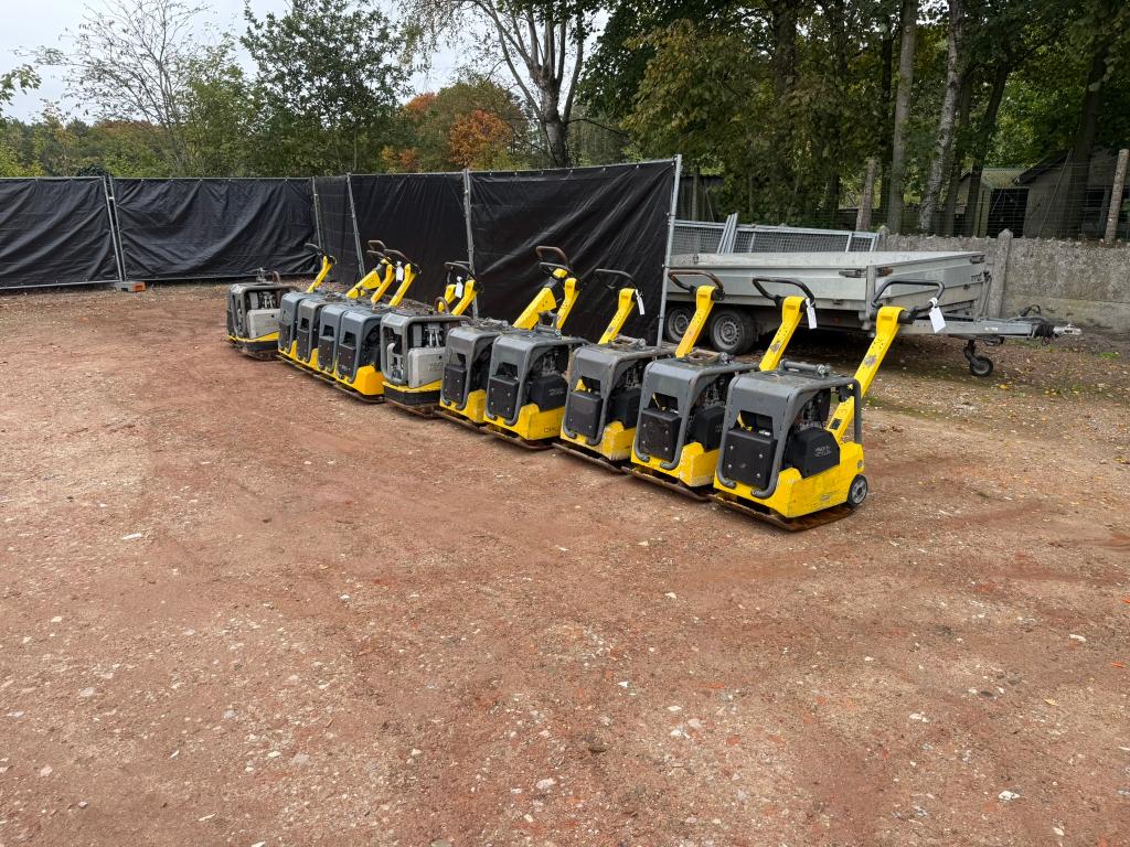 Trilplaten Wacker Neuson, Doe-het-zelf en Verbouw, Ophalen, Gebruikt