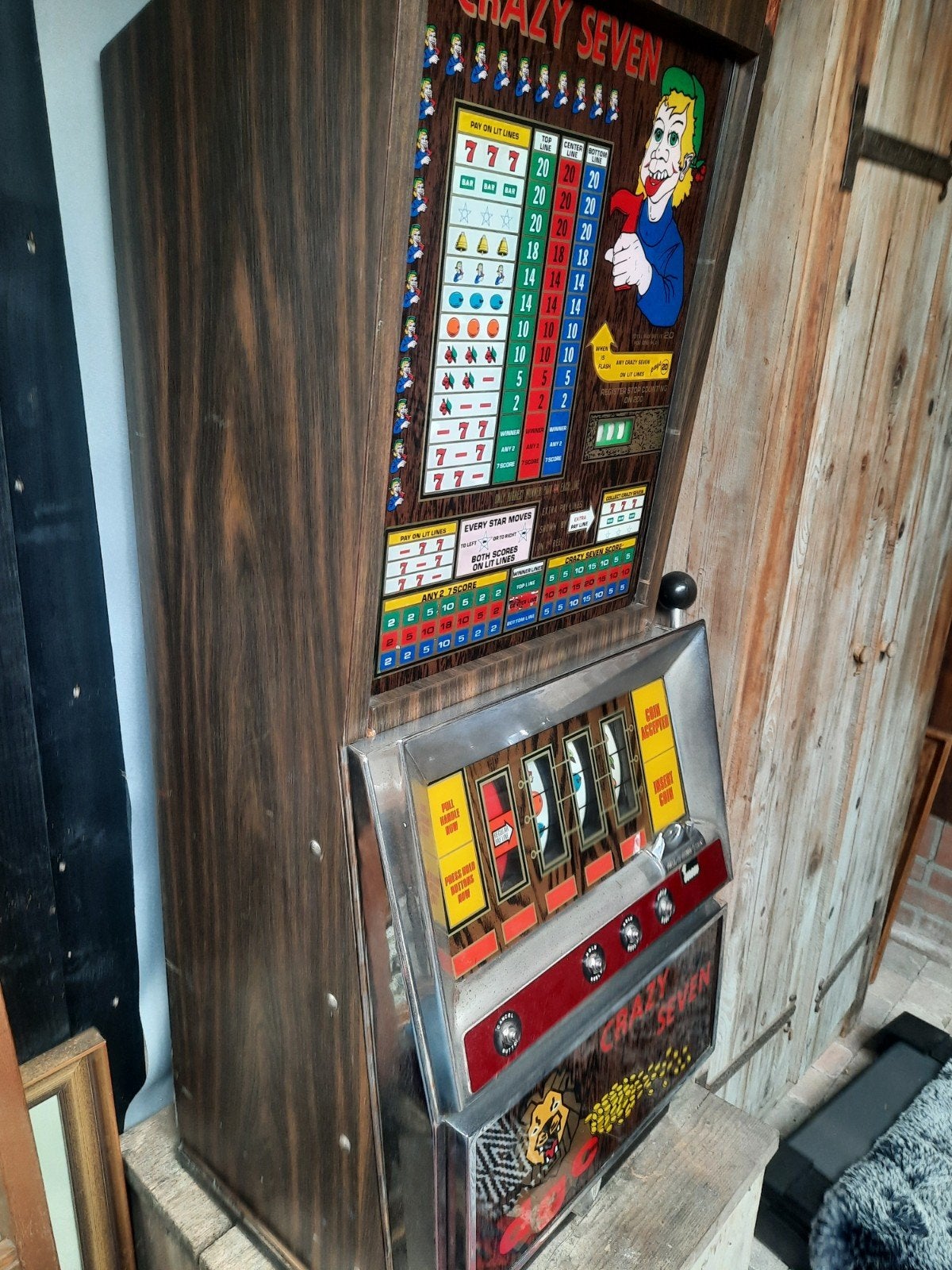 Leuke kast voor in de mancave, Overige munten, Ophalen, Gebruikt