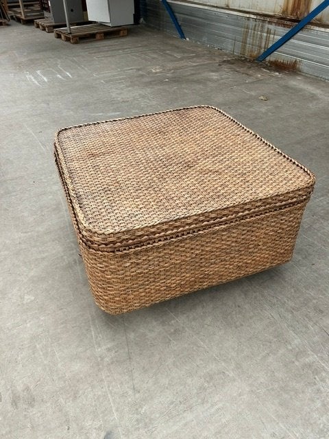 rieten mand, Huis en Inrichting, Gebruikt, Mand, Ophalen of Verzenden, Riet