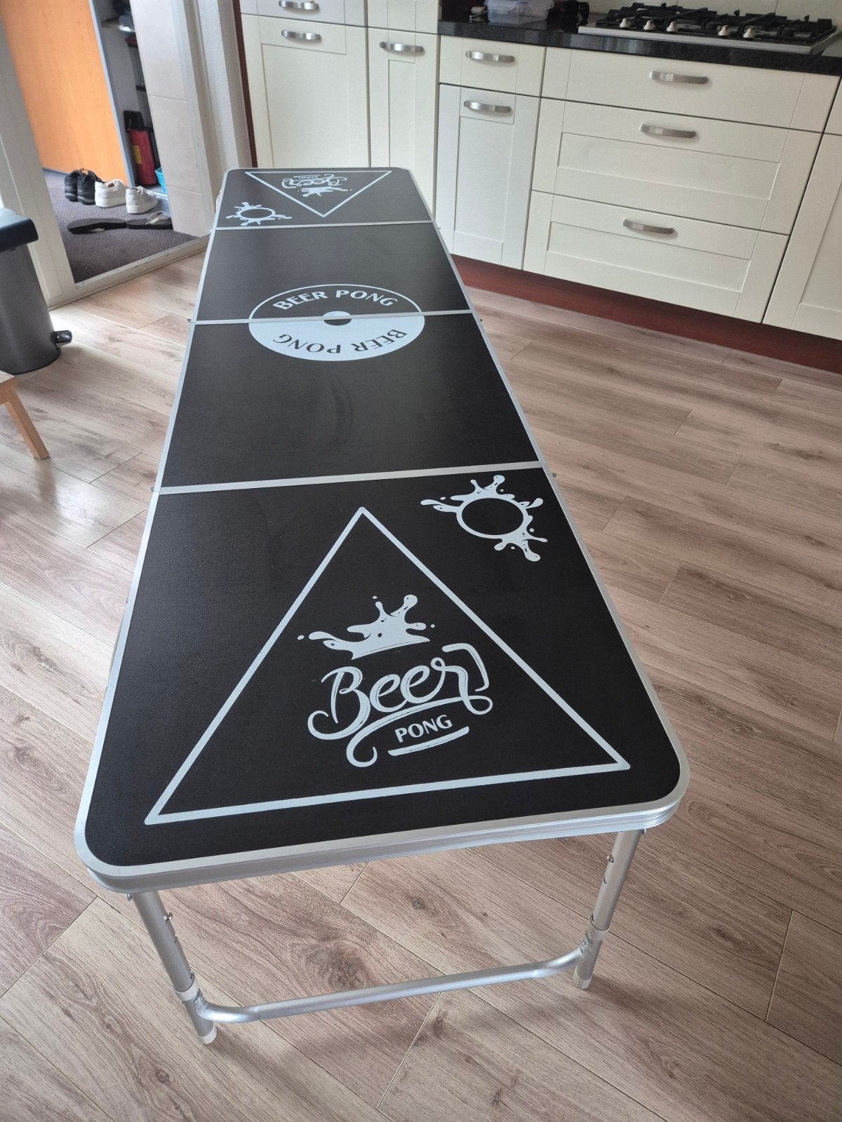 Te koop beerpongtafel, Ophalen