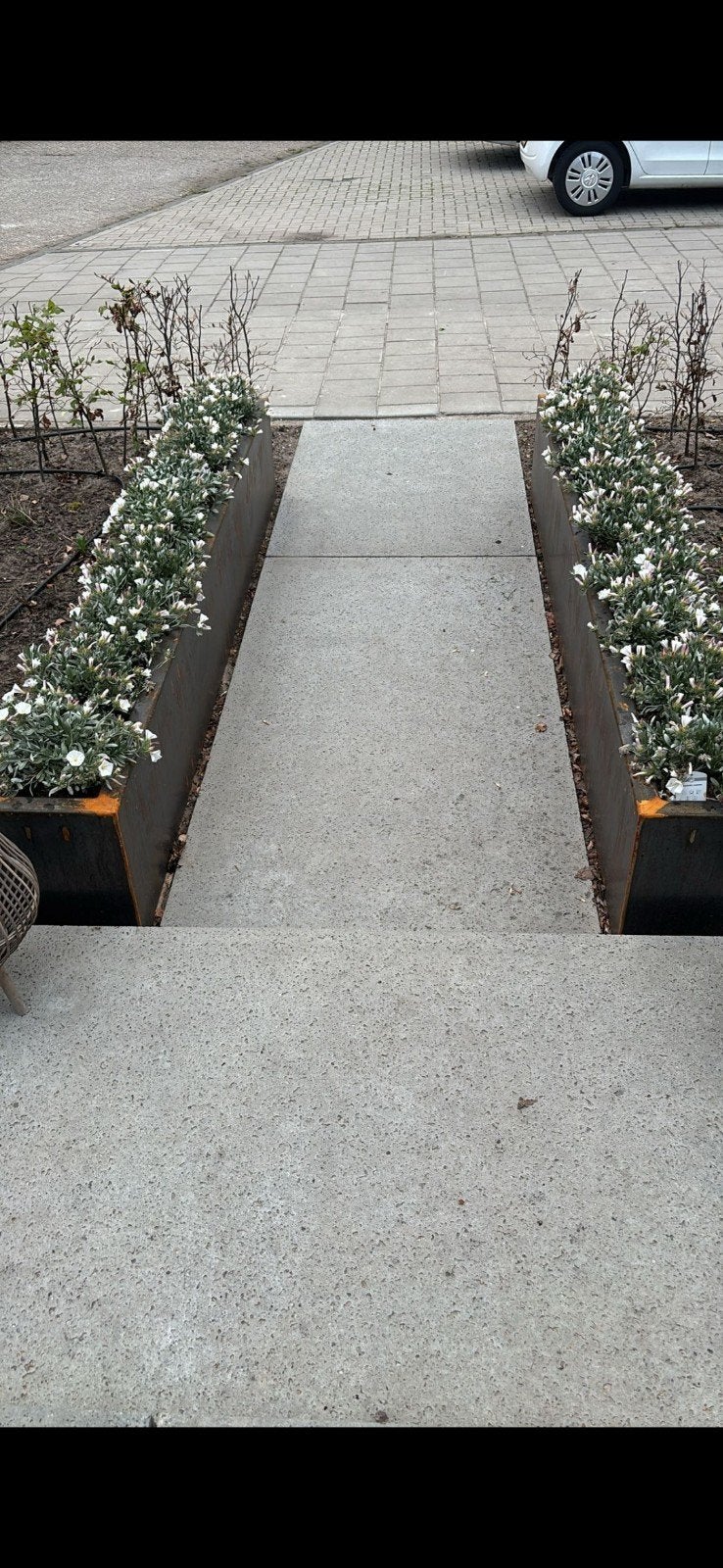 Cortenstaal Bloembakken op maat gemaakt, Tuin en Terras, Bloembakken en Plantenbakken, Nieuw, Metaal, Balkon, Tuin, Ophalen of Verzenden
