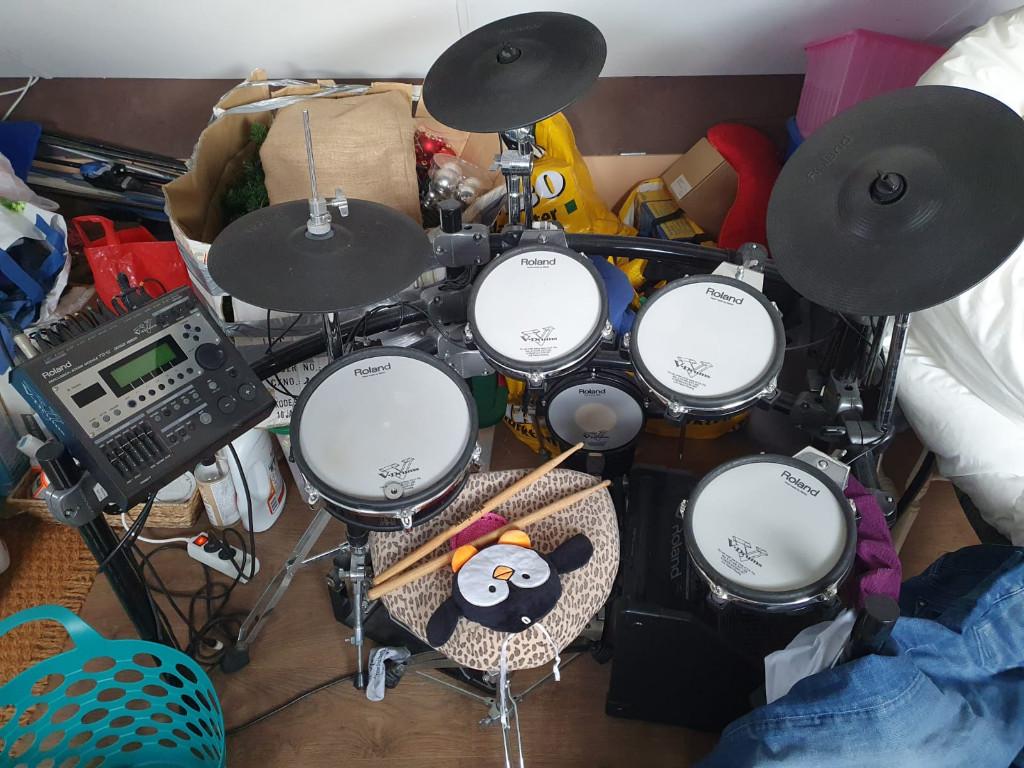 Roland TD-12, Ophalen, Gebruikt, Roland, Elektronisch