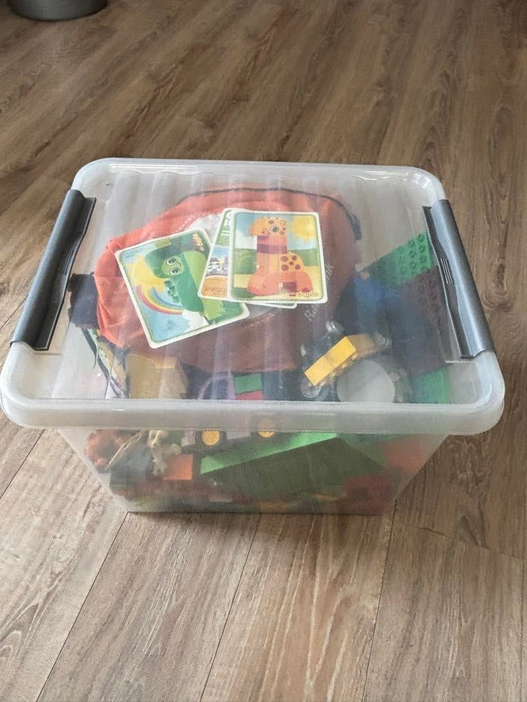 Grote bak Duplo Lego - Urenlang speelplezier!, Kinderen en Baby's, Speelgoed | Duplo en Lego, Ophalen, Gebruikt, Losse stenen