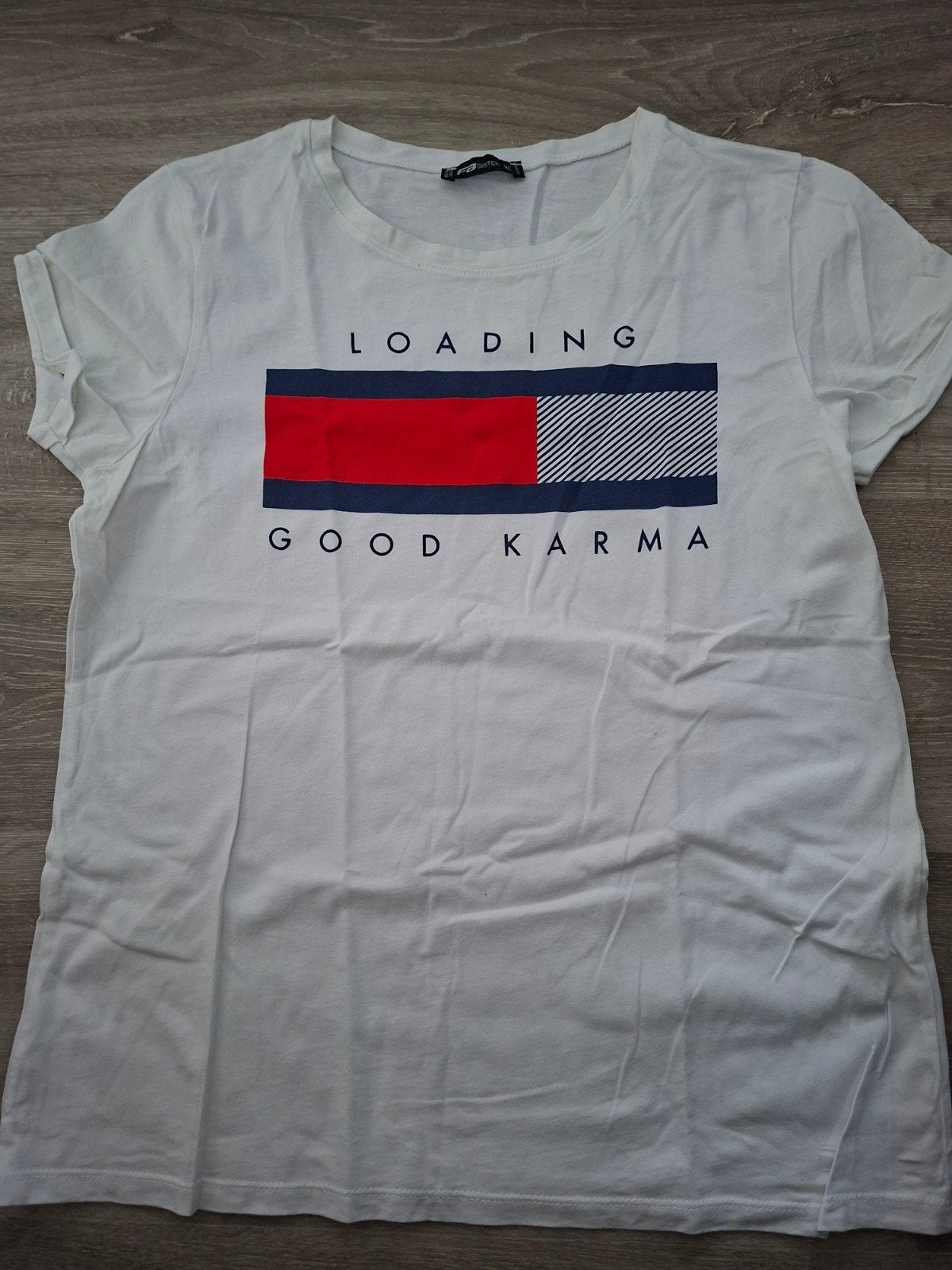 FB Sister T-shirt., Wit, Maat 42/44 (L), Ophalen of Verzenden, Zo goed als nieuw