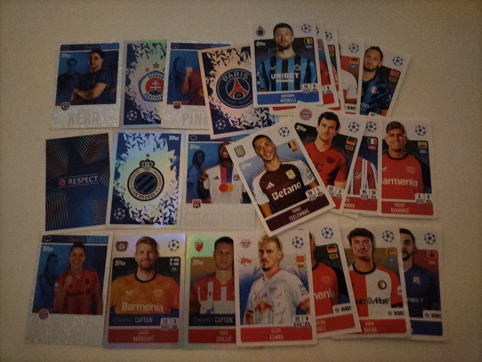 Topps Champions League Voetbal Kaarten Collectie, Verzamelen, Sportartikelen en Voetbal, Ophalen of Verzenden