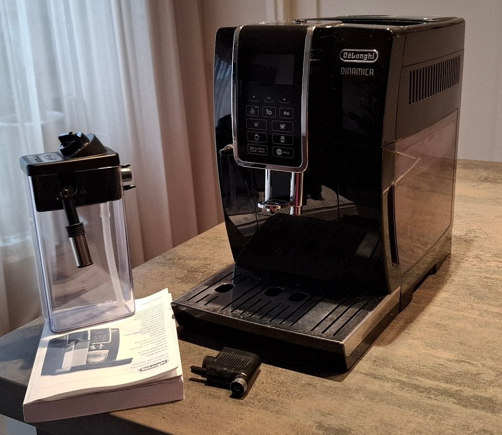 De'Longhi Dinamica koffiemachine, Ophalen, Gebruikt, Koffiemachine, Koffiebonen
