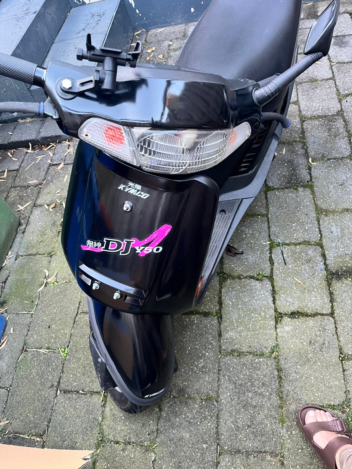 Kymco dj geel kenteken, Fietsen en Brommers, Ophalen, Gebruikt, Overige modellen, Maximaal 45 km/u