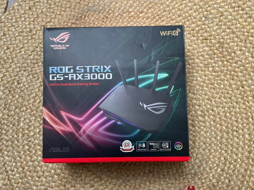 ASUS wifi 6 rog strix GS-AX 3000, Ophalen, Gebruikt