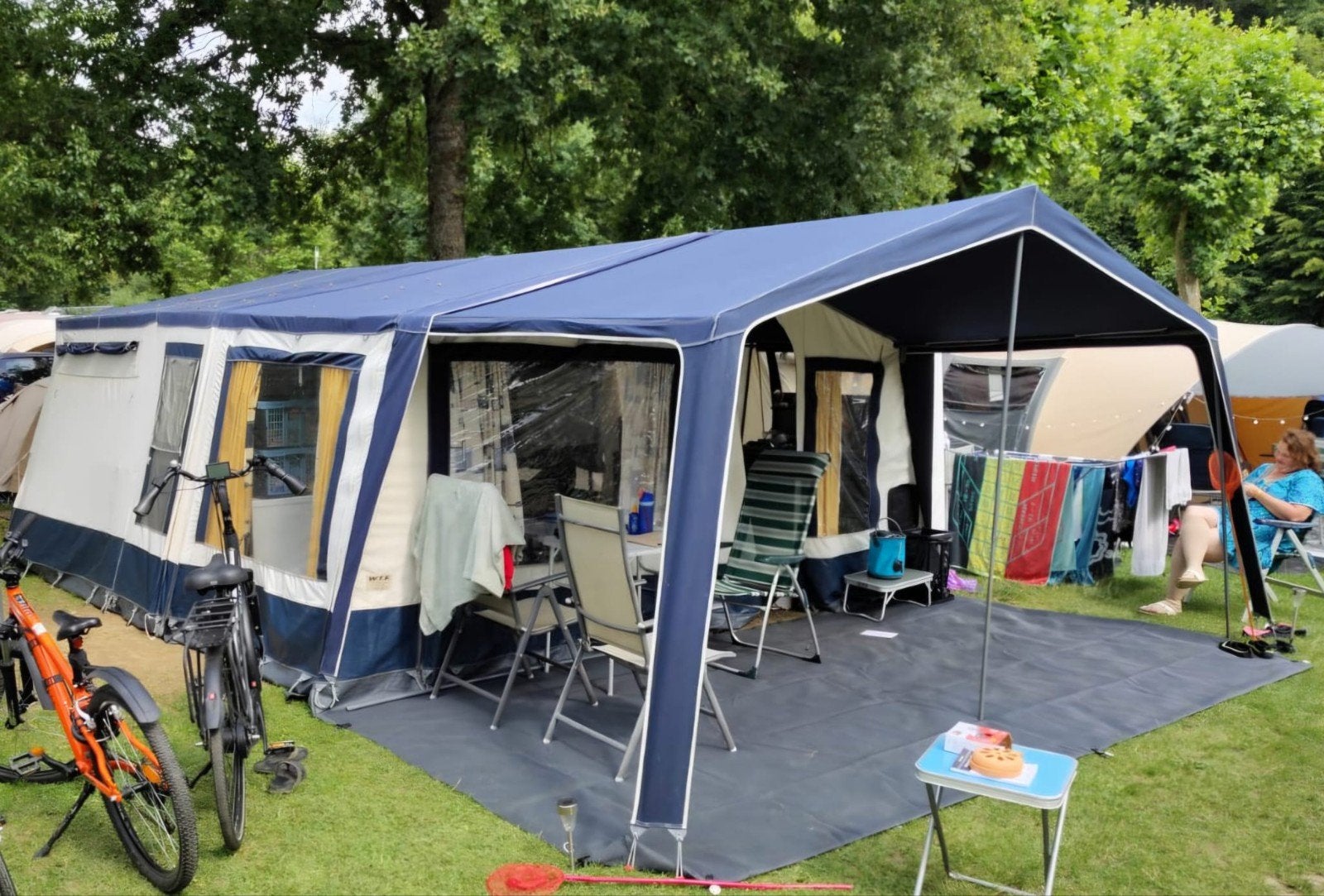 Roadmaster family S, Ophalen, Blauw, Aanwezig, Jamet