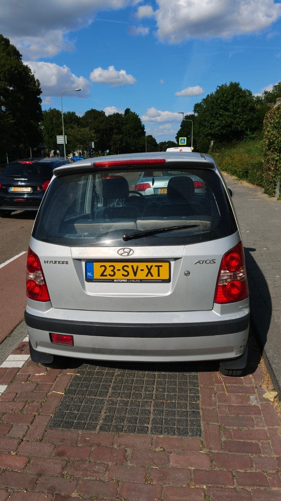 Hyundai Atos 1.1 AUT 2006 Grijs, 31 €/maand, 4 cilinders, Origineel Nederlands, 400 kg