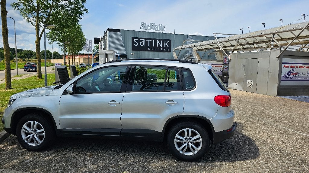 Volkswagen Tiguan 1.4 TSI 90KW BMT 2012 Grijs, 4 cilinders, 122 pk, 75 €/maand, Handgeschakeld