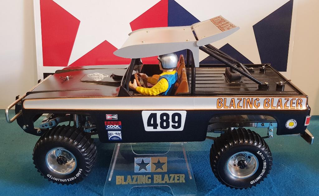 Vintage Tamiya 4x4 Blazing Blazer Nieuw gebouwde staat !, Elektro, Verzenden, Auto offroad, Nieuw