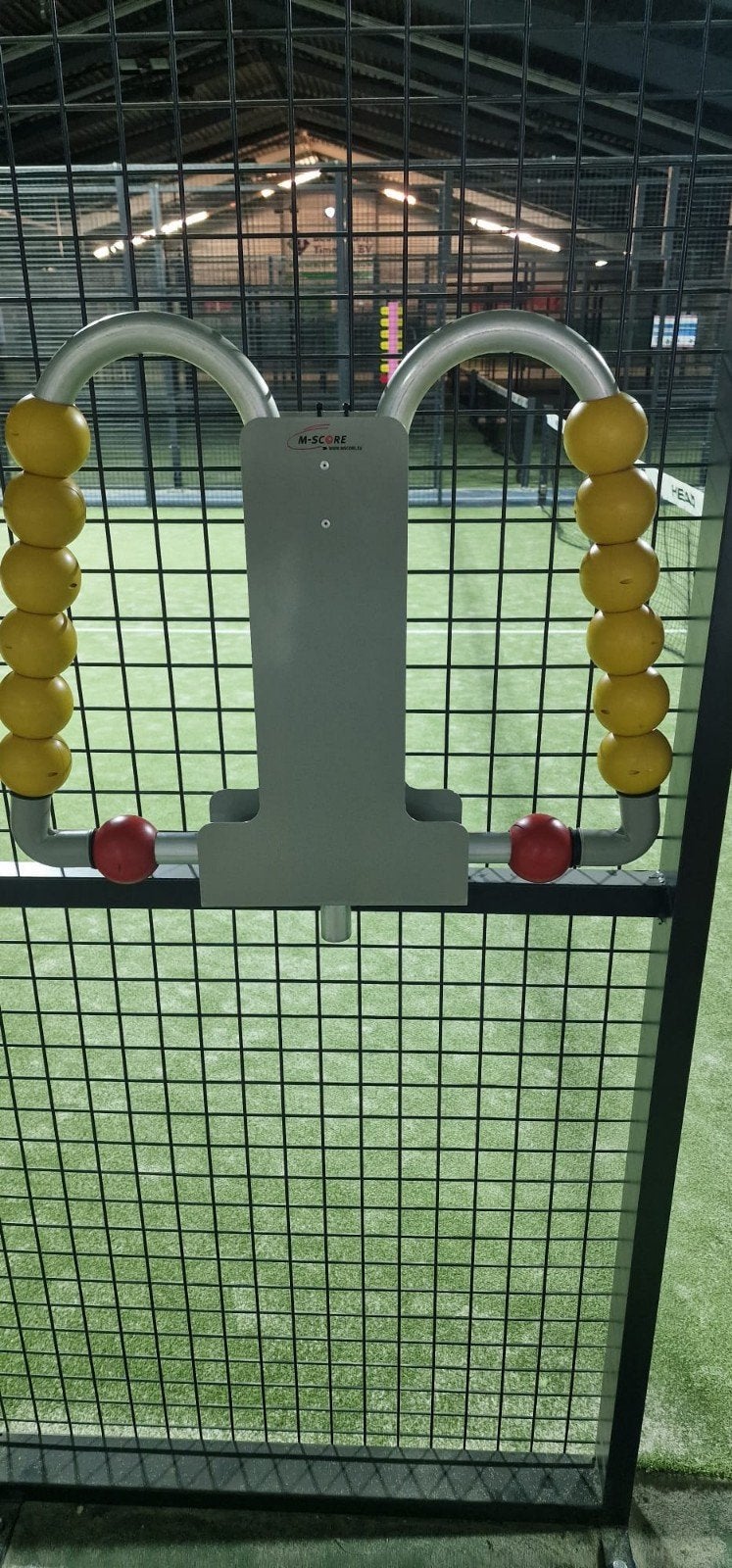 Scorebord tennis/padel Mscore 3x, Sport en Fitness, Tennis, Ophalen, Zo goed als nieuw, Overige merken, L00