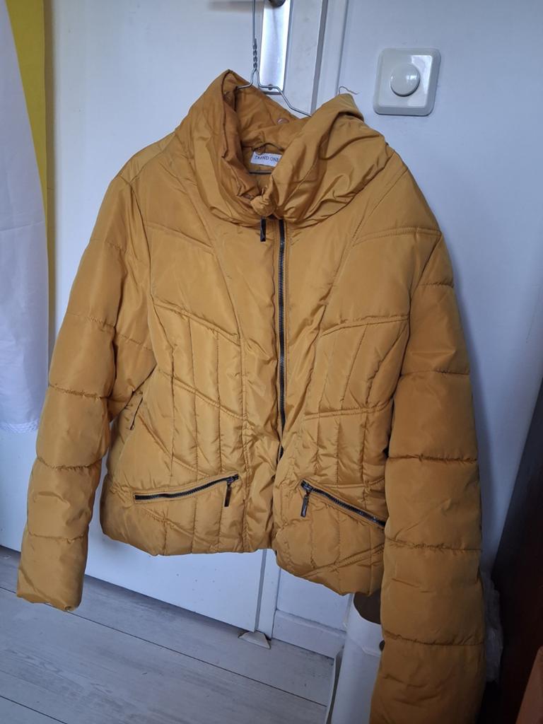 Gele TrendOne winterjas maat XXL met ritszakken, Geel, Maat 46/48 (XL) of groter, Ophalen of Verzenden, Trend One