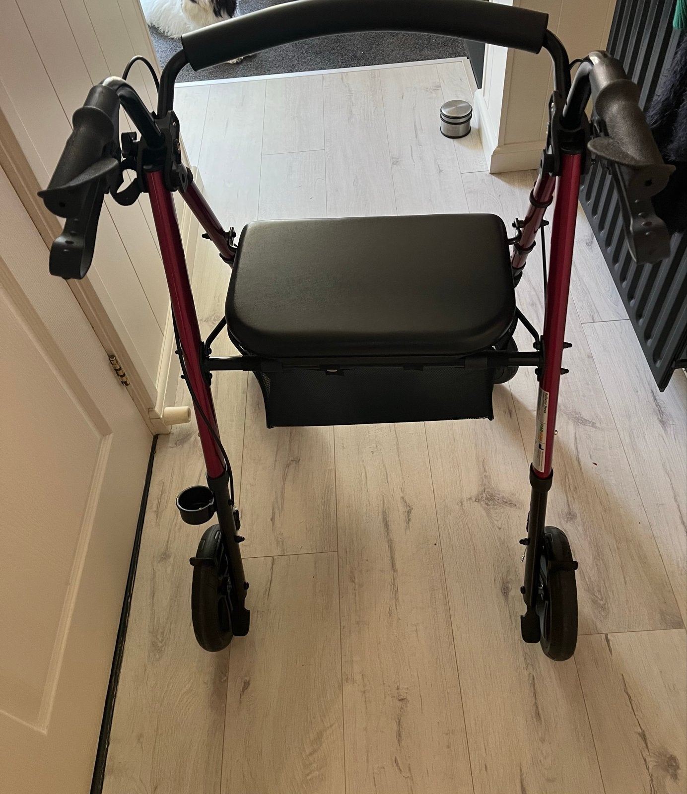 Lichtgewicht Rollator, Ophalen, Opvouwbaar, Zo goed als nieuw