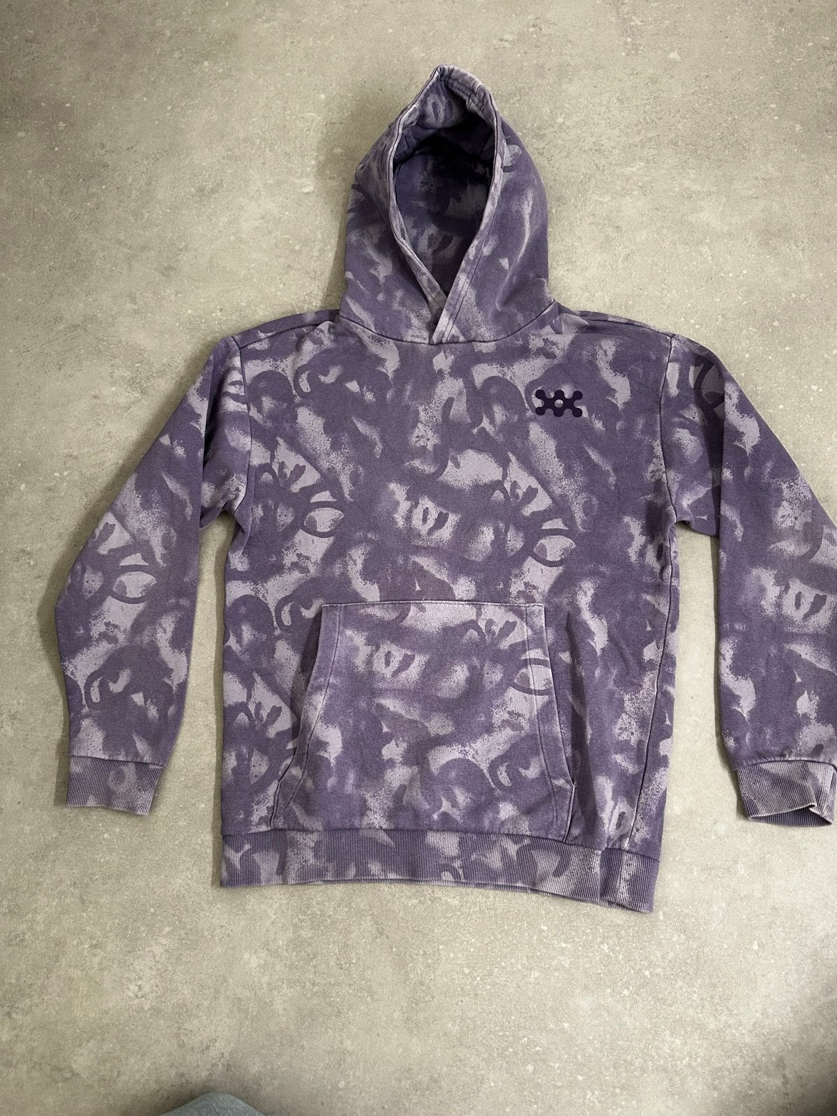 Shoeby hoodie paars met print - maat 158/164, Ophalen of Verzenden, Gebruikt, Jongen of Meisje, Trui of Vest