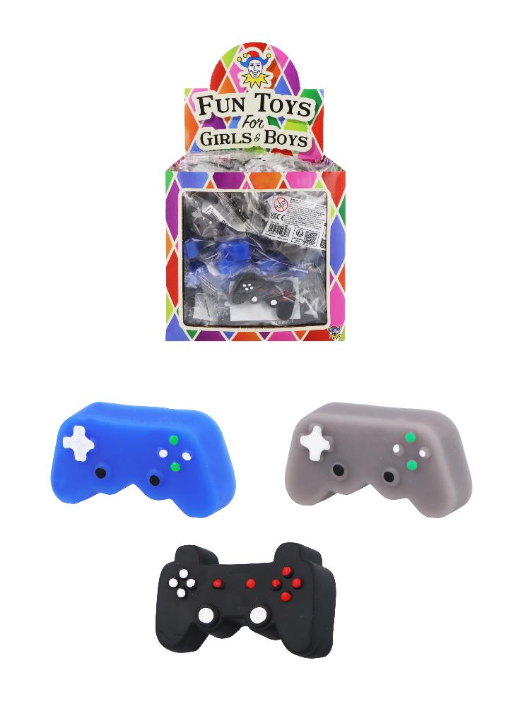 PARTIJ SQUISHIES GAME CONTROLLER 4CM ASSORTI, ., Nieuw, Ophalen of Verzenden, .