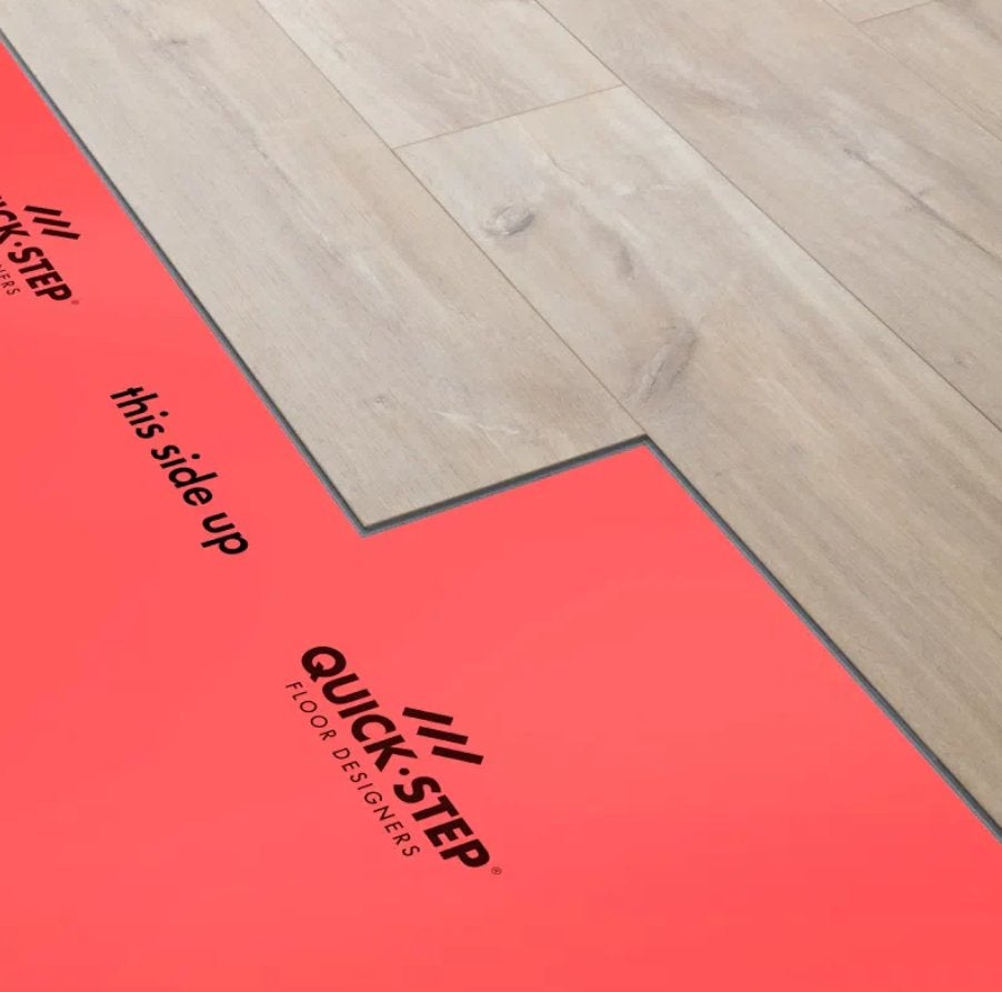 50 m2 Quick-Step Heat PVC rubber ondervloer voor click PVC, Ophalen, Breestraat 2B 8710 Wielsbeke Belgium, Www.unilin.com, Nieuw