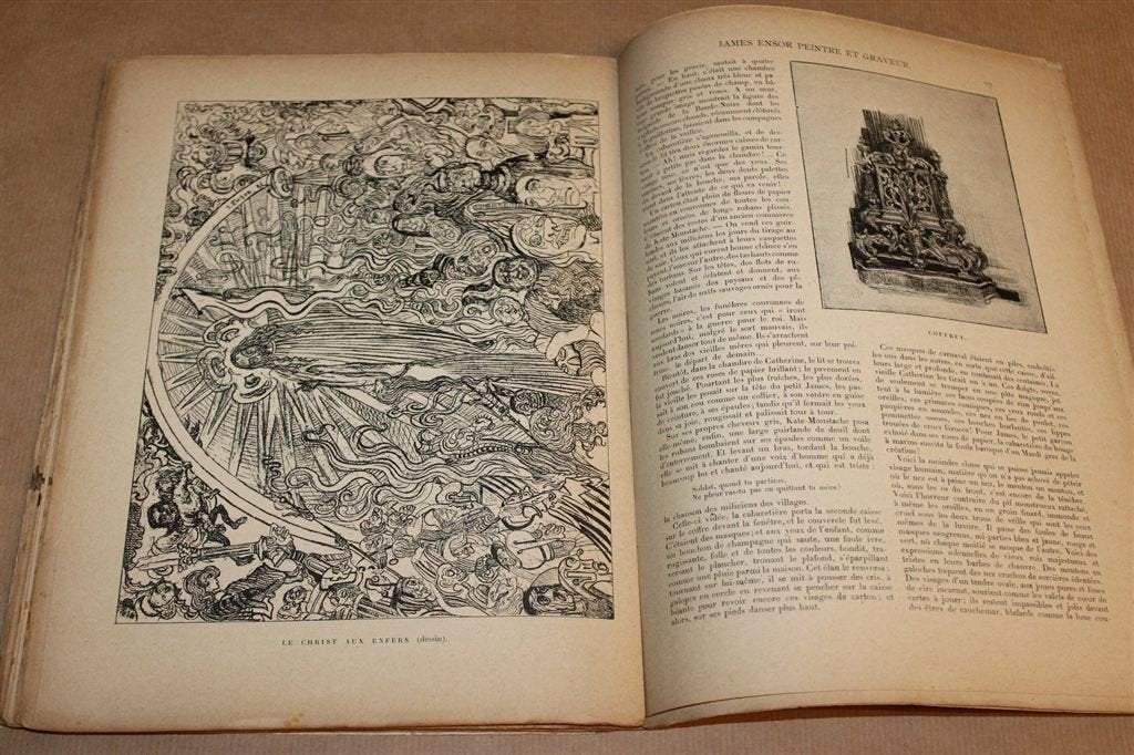 James Ensor Peintre & Graveur — Zeldzame Uitgave 1899, Boeken, Ophalen of Verzenden, Gelezen