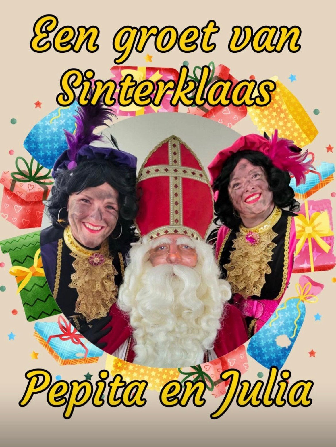 Sinterklaasbezoek met 2 pieten, Diversen, Sinterklaas, Ophalen, Nieuw