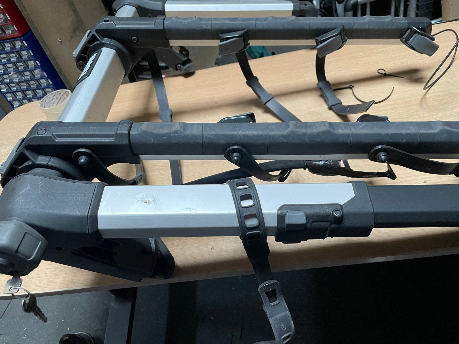 Thule OutWay Hanging 3 fietsendrager voor 3 fietsen, Ophalen, 3 fietsen of meer, Gebruikt, Achterklepdrager