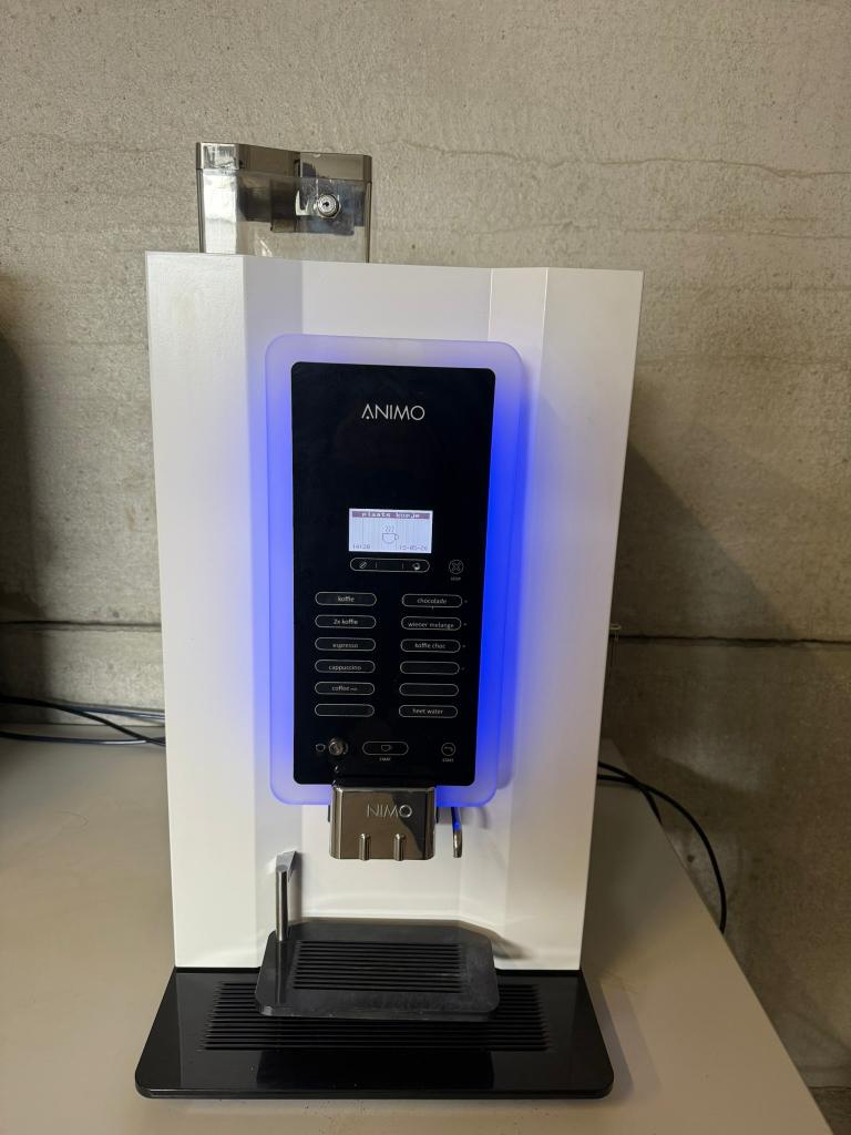 Animo Optibean 3NG - Gereviseerd/Refurbished, Ophalen, 10 kopjes of meer, Koffiebonen, Koffiemachine