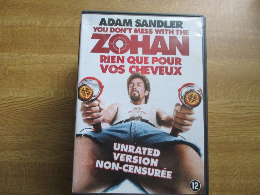 adam sandler: zohan (4), Alle leeftijden, Ophalen of Verzenden, Zo goed als nieuw, Actiekomedie