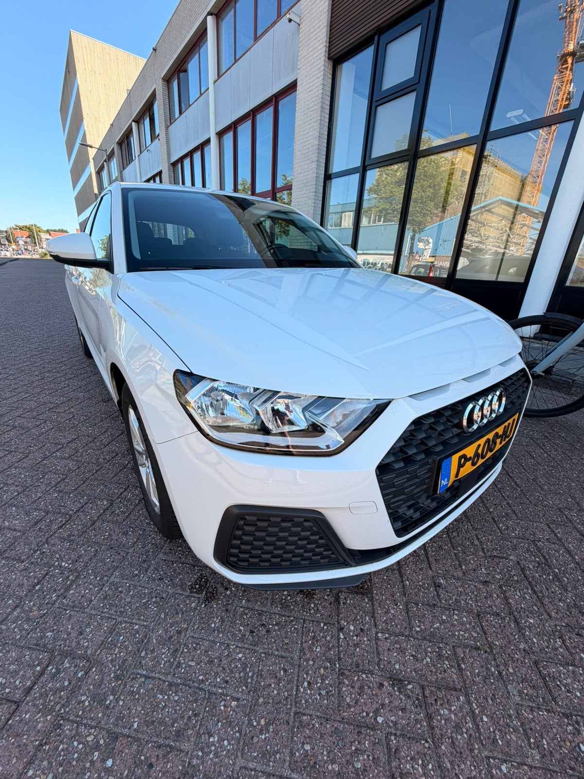 Audi A1 25 Tfsi 95pk 2022 Wit, Auto's, Audi, Voorwielaandrijving, A1, 95 pk, Origineel Nederlands