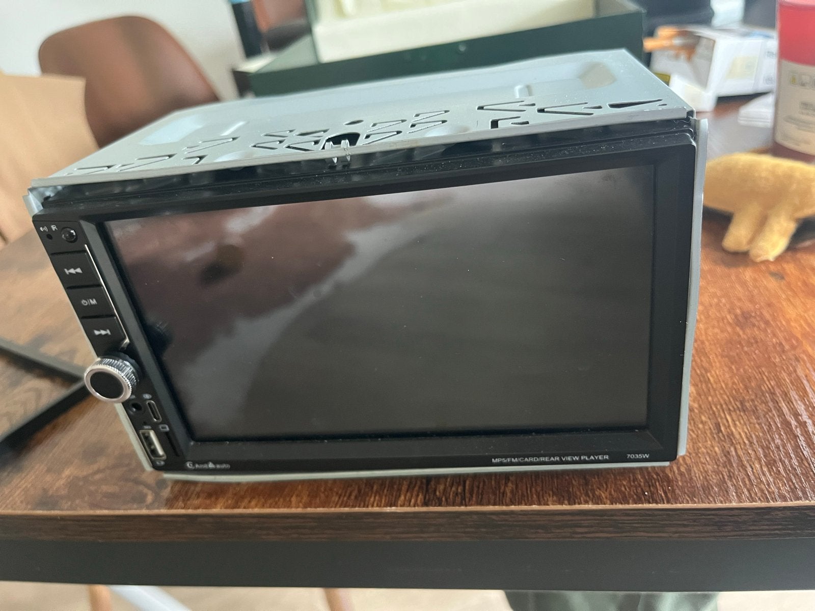 2-DIN Autoradio met Draadloze Apple CarPlay & Bluetooth, Auto diversen, Autoradio's, Zo goed als nieuw, Ophalen of Verzenden