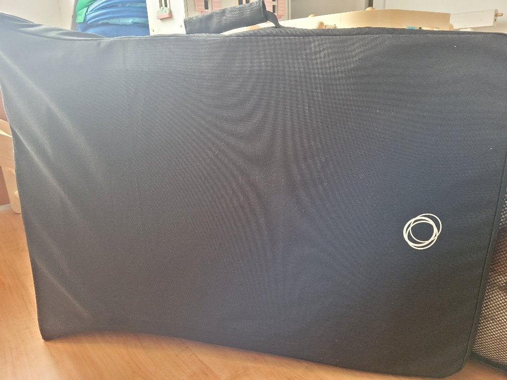 Bugaboo Stardust babybed/reisbed Zwart, Ophalen, Gebruikt, Reisbedje