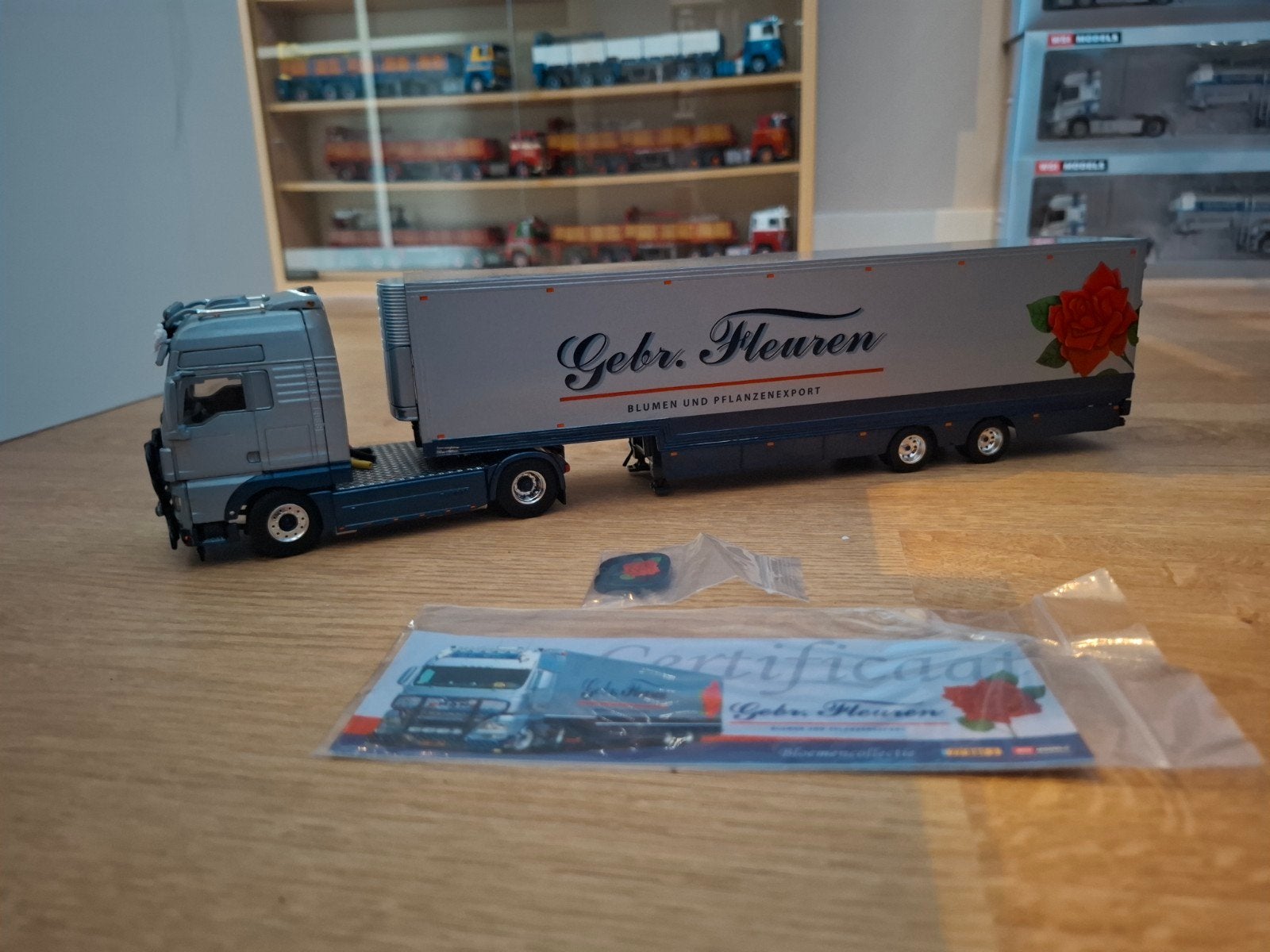 Man gebr. Fleuren, Hobby en Vrije tijd, Modelauto's | 1:50, Ophalen of Verzenden, Nieuw, Bus of Vrachtwagen, Wsi