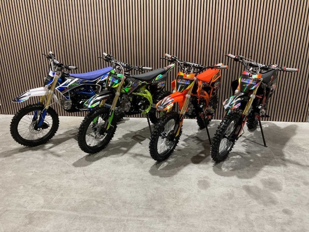 Dirtbike 125cc Elektrische start Nieuw in vier kleuren‼️