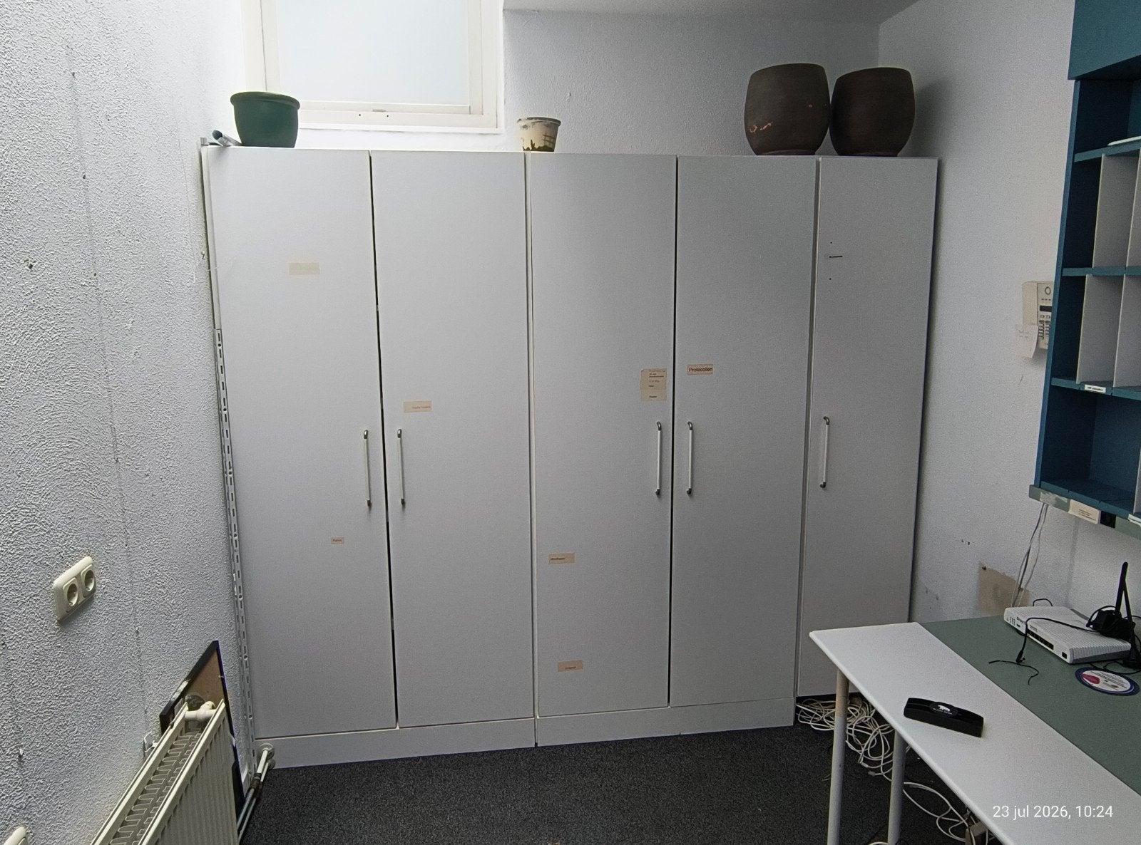 Lundia kastenwand met deuren 237*203 *46, Huis en Inrichting, Kasten | Overige, Ophalen, Gebruikt