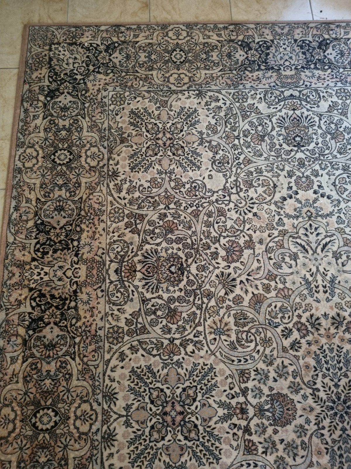 Prachtig wollen groot Perzisch tapijt 3.48 x 2.52 m, Ophalen of Verzenden, Gebruikt, Perzisch tapijt