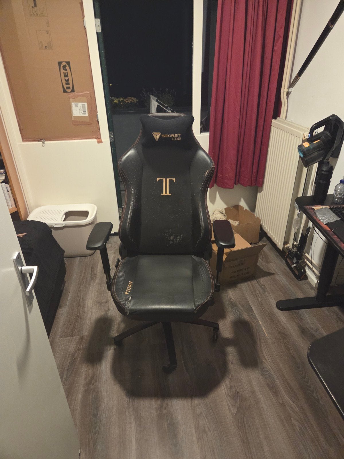 Secretlab Titan Evo XL Gamingstoel - Gebruikt, Gebruikt, Leer, Zwart, Gaming, Ergonomisch