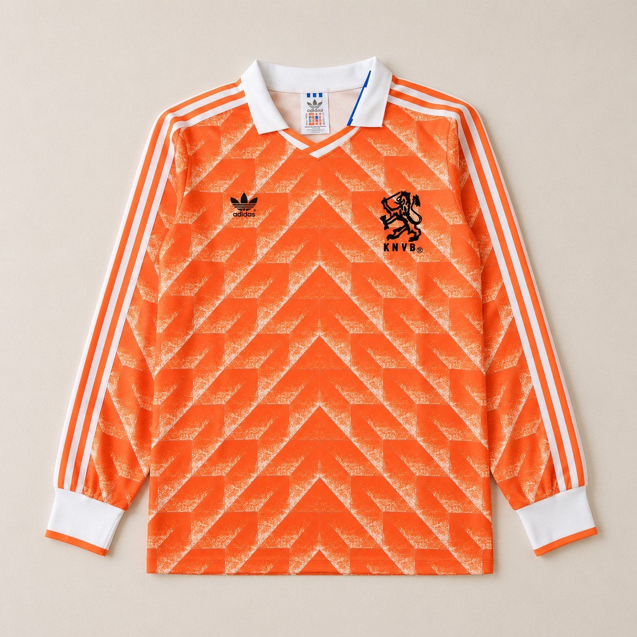Nederland EK 88 Shirt Lange Mouwen, Kleding | Heren, Maat 52/54 (L), Verzenden, Nieuw, Oranje