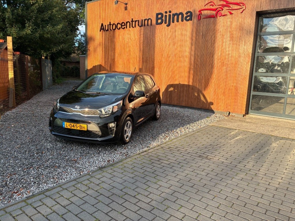 Kia PICANTO 1.0 DPi ComfortLine, Auto's, Voorwielaandrijving, Gebruikt, Zwart, Origineel Nederlands