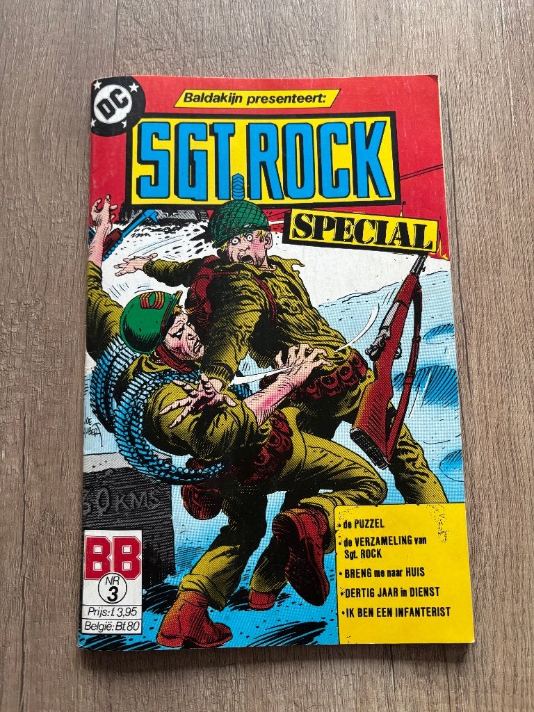 comic SGT Rock special 3, Boeken, Strips | Comics, Baldakijn, Europa, Ophalen of Verzenden, Gelezen