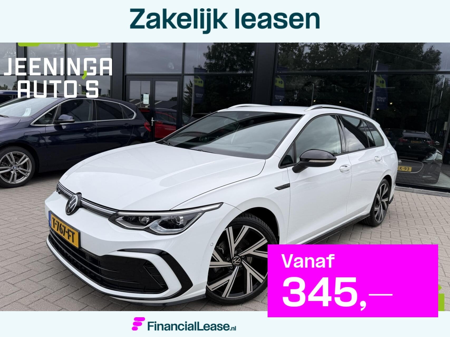 Volkswagen Golf Variant 1.5 eTSI R-Line Business|ACC|Camera|, 1325 kg, 4 cilinders, 150 pk, Alcantara