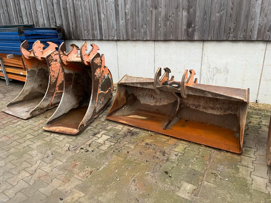 Powertilt Rotator Tiltrotator 3 Lepels Grijper Graafmachine, Zakelijke goederen, Machines en Bouw | Kranen en Graafmachines, Ophalen