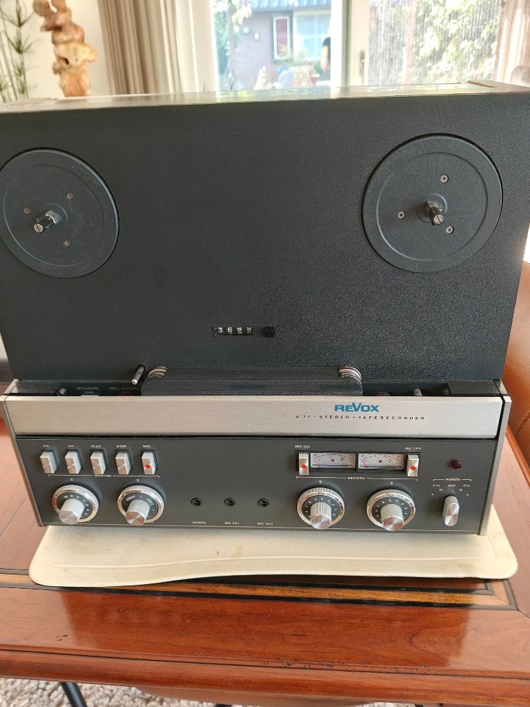 Revox A77 Mk IV 2-spoor, Ophalen, Bandrecorder, Met banden