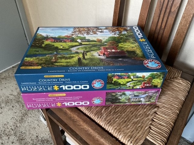 2 legpuzzels met 1000 stukjes, Ophalen of Verzenden, Nieuw