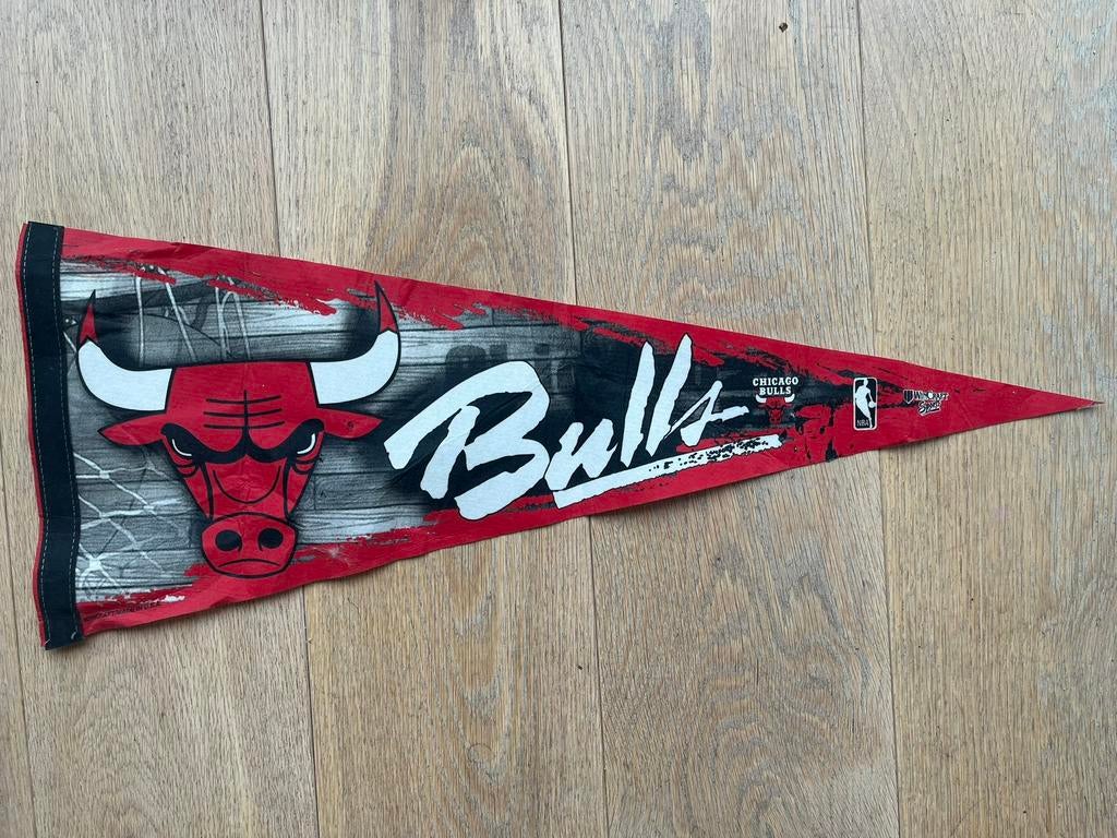 Originele Chicago Bulls vlag, Ophalen of Verzenden, Zo goed als nieuw