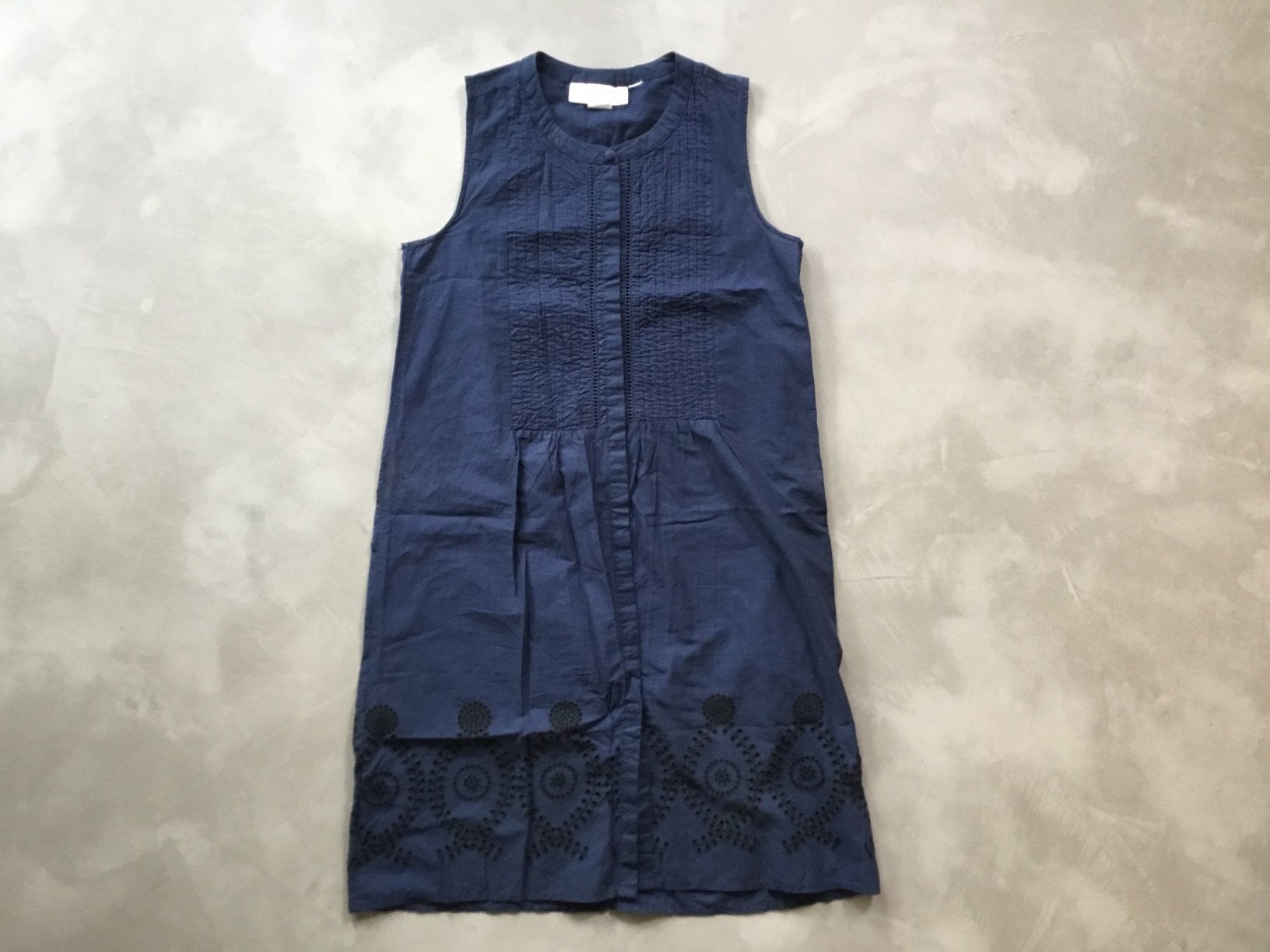 Blauwe katoenen zomerjurk maat 34, Kleding | Dames, Blauw, Ophalen of Verzenden, Zo goed als nieuw, Maat 34 (XS) of kleiner