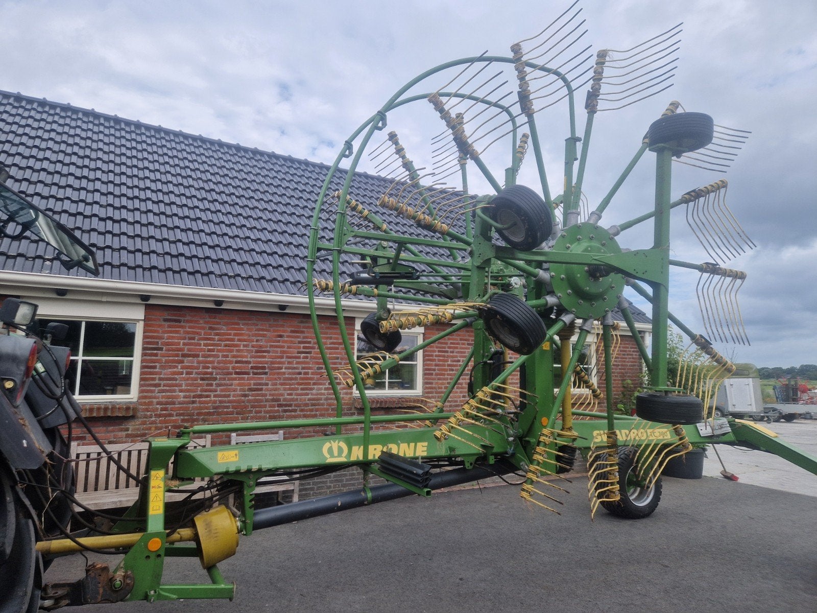 Krone Swadro TC 760 hark in goede staat, Ophalen, Weidebouw