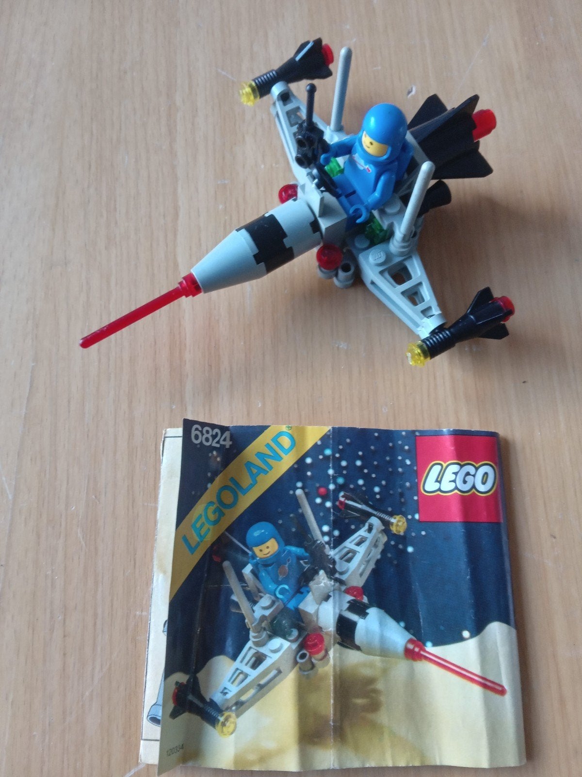 LEGO Legoland Classic Space 6824 Space Dart, Compleet, Gebruikt, Lego, Ophalen of Verzenden
