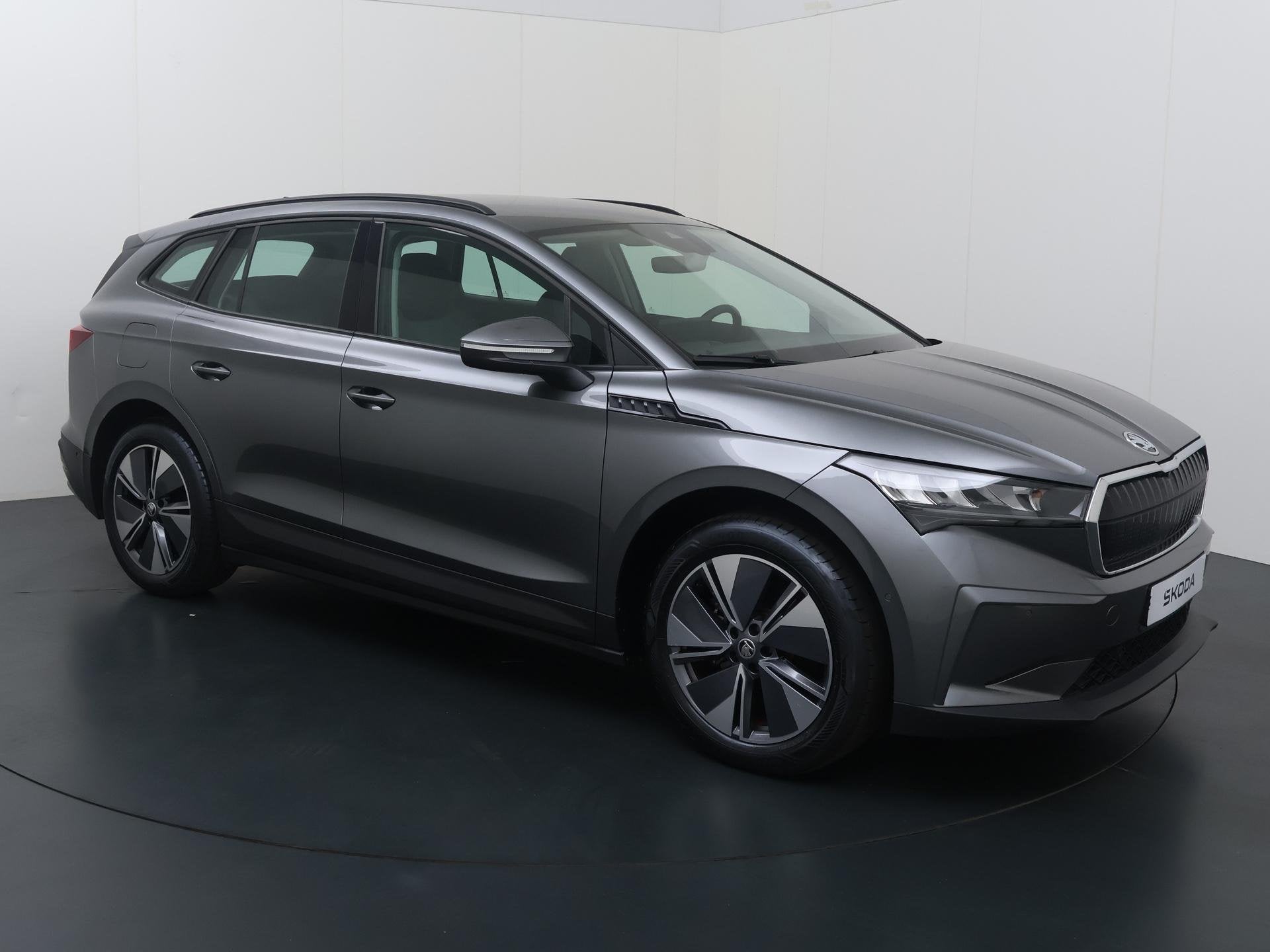 Skoda Enyaq iV 60 | 180 PK | SoH % | Climate control | Cruis, Achterwielaandrijving, Gebruikt, Leder en Stof, Origineel Nederlands